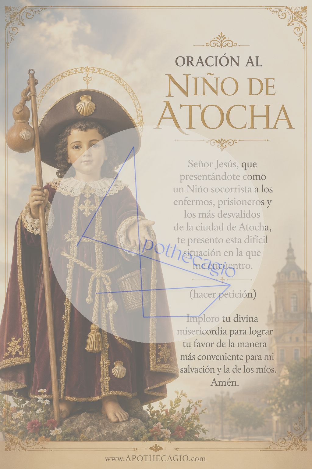 Niño de Atocha - Oración