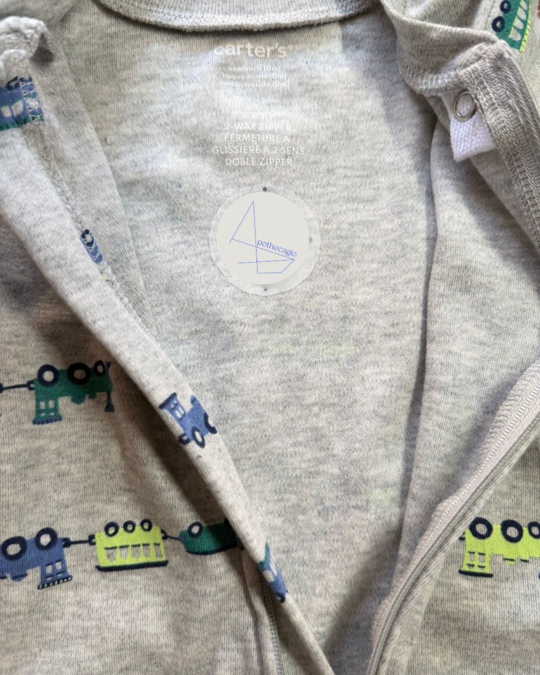 Sigilo de Protección Personalizado – Hoja Textil | 24 unidades