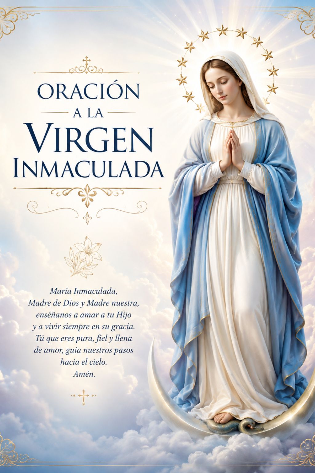 Virgen Inmaculada - Oración