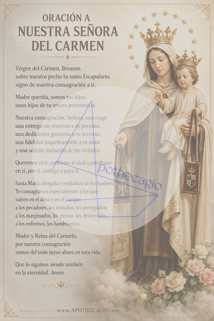 Nuestra Señora del Carmen - Oración