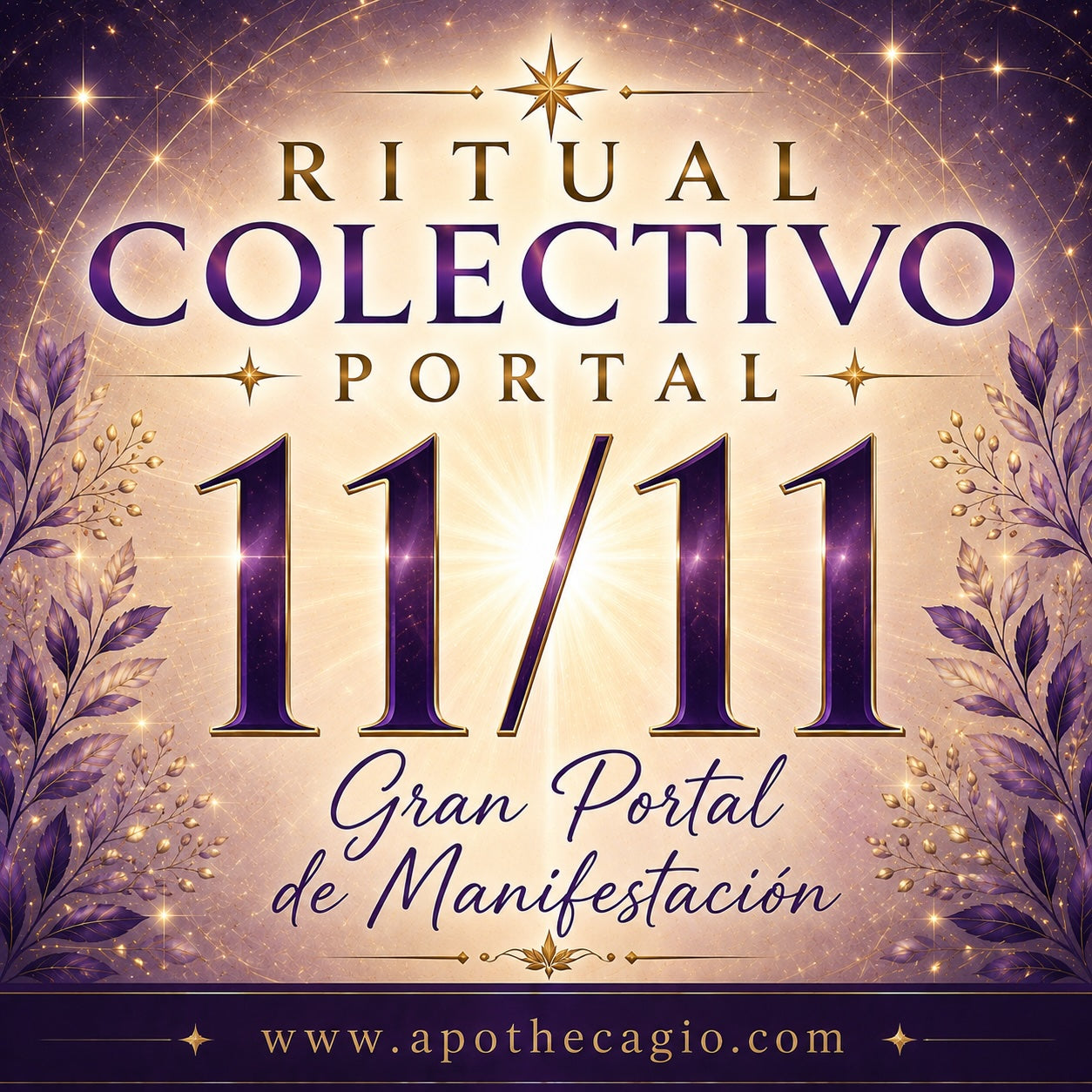 Ritual Colectivo Portal 11/11 — Gran Portal de Manifestación