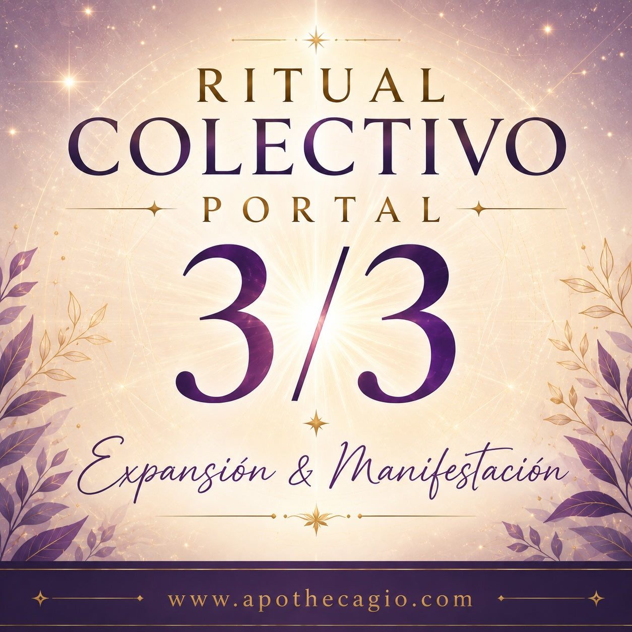 Ritual Colectivo Portal 3/3 — Expansión &amp; Manifestación