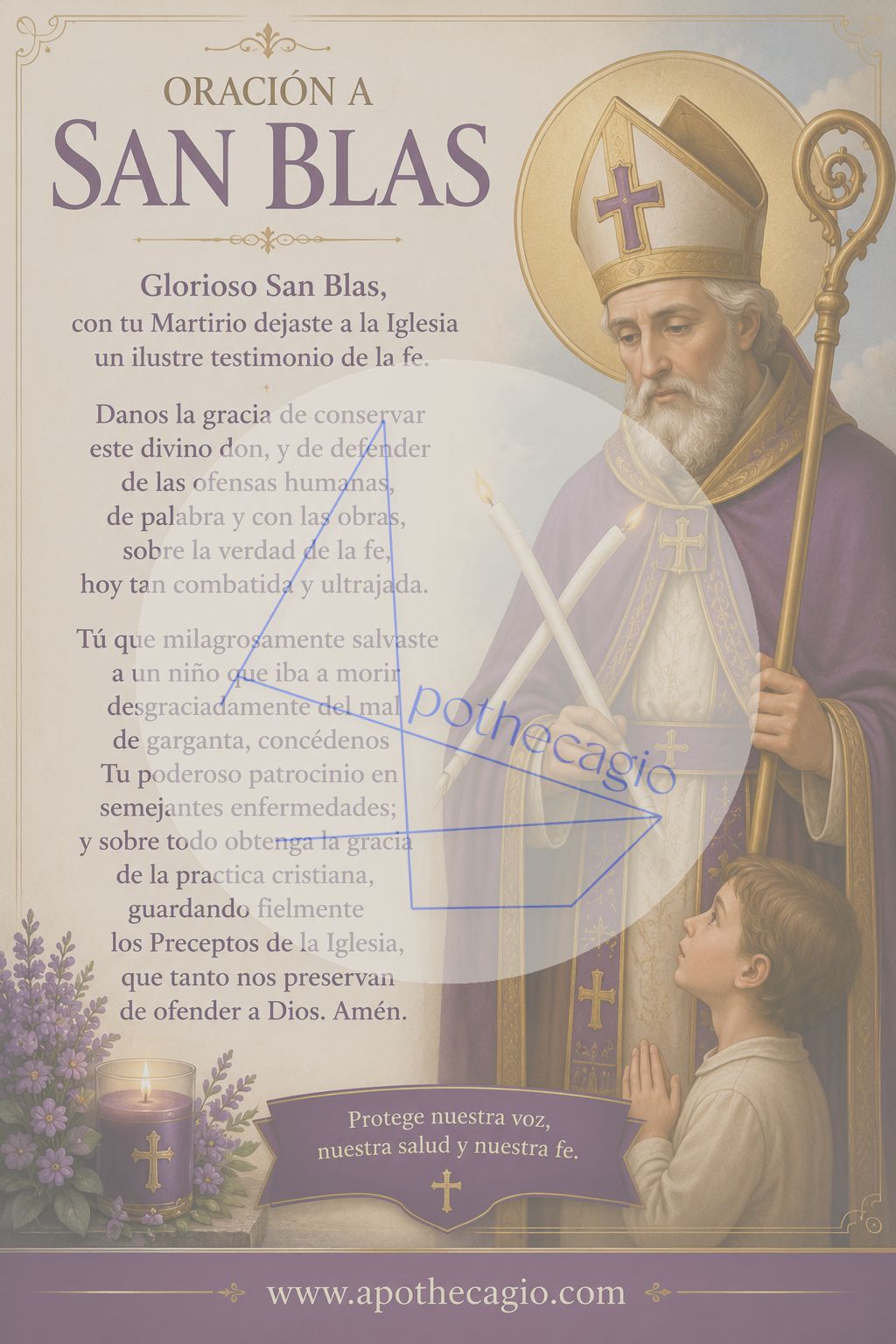 San Blas - Oración