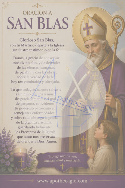 San Blas - Oración