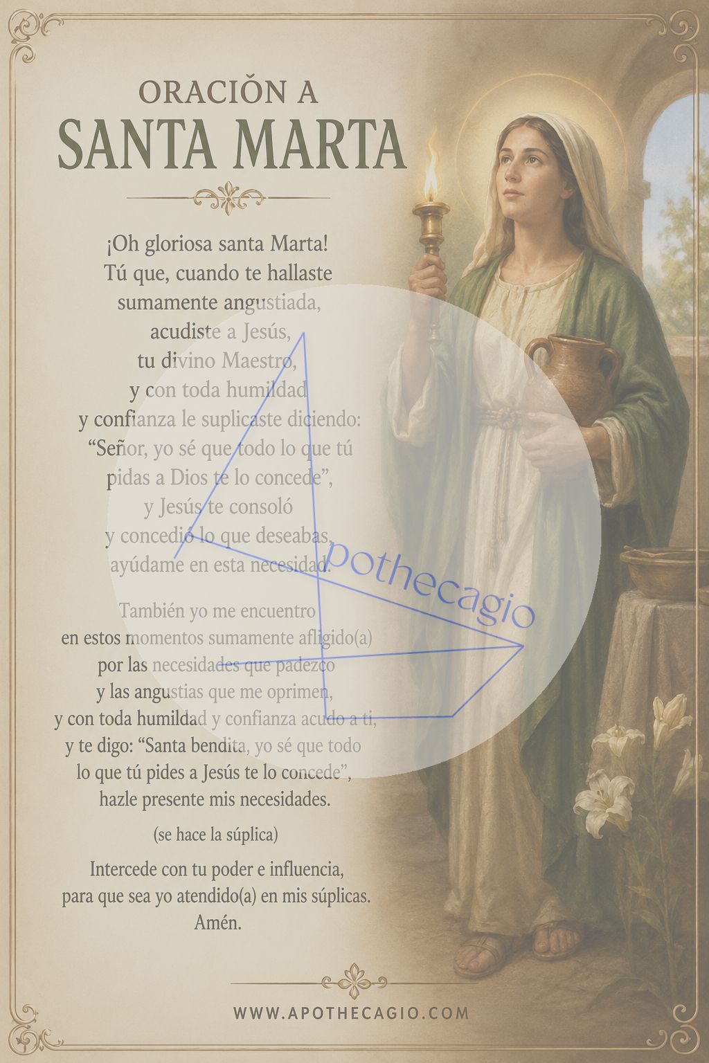 Santa Marta - Oración