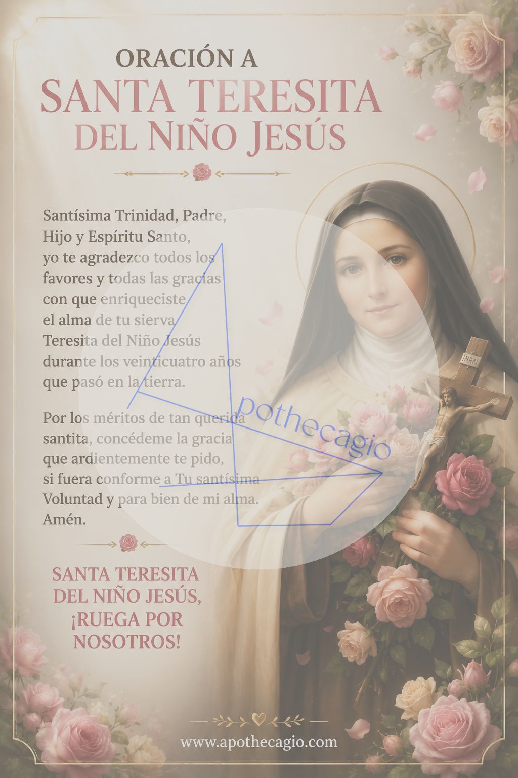 Santa Teresita del Niño Jesús - Oración