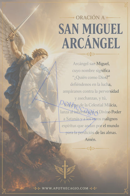 San Miguel Arcángel - Oración