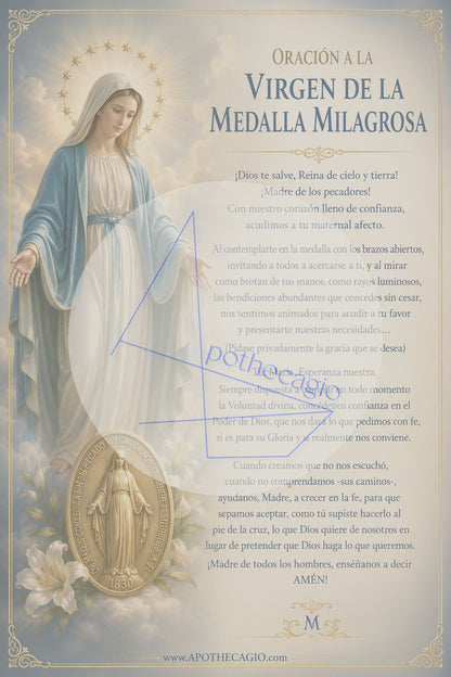 Virgen de la Medalla Milagrosa - Oración