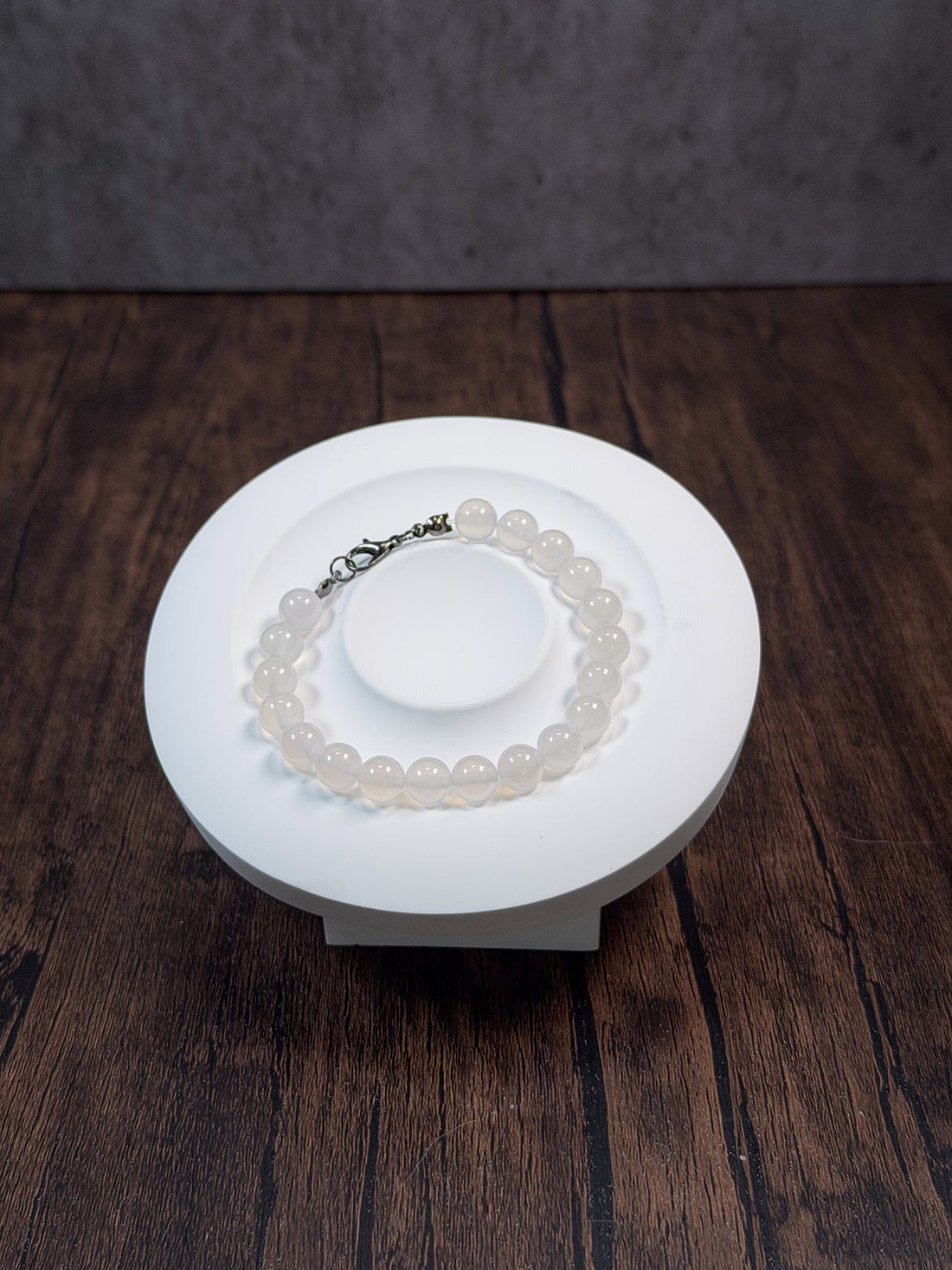 White Agate Bracelet