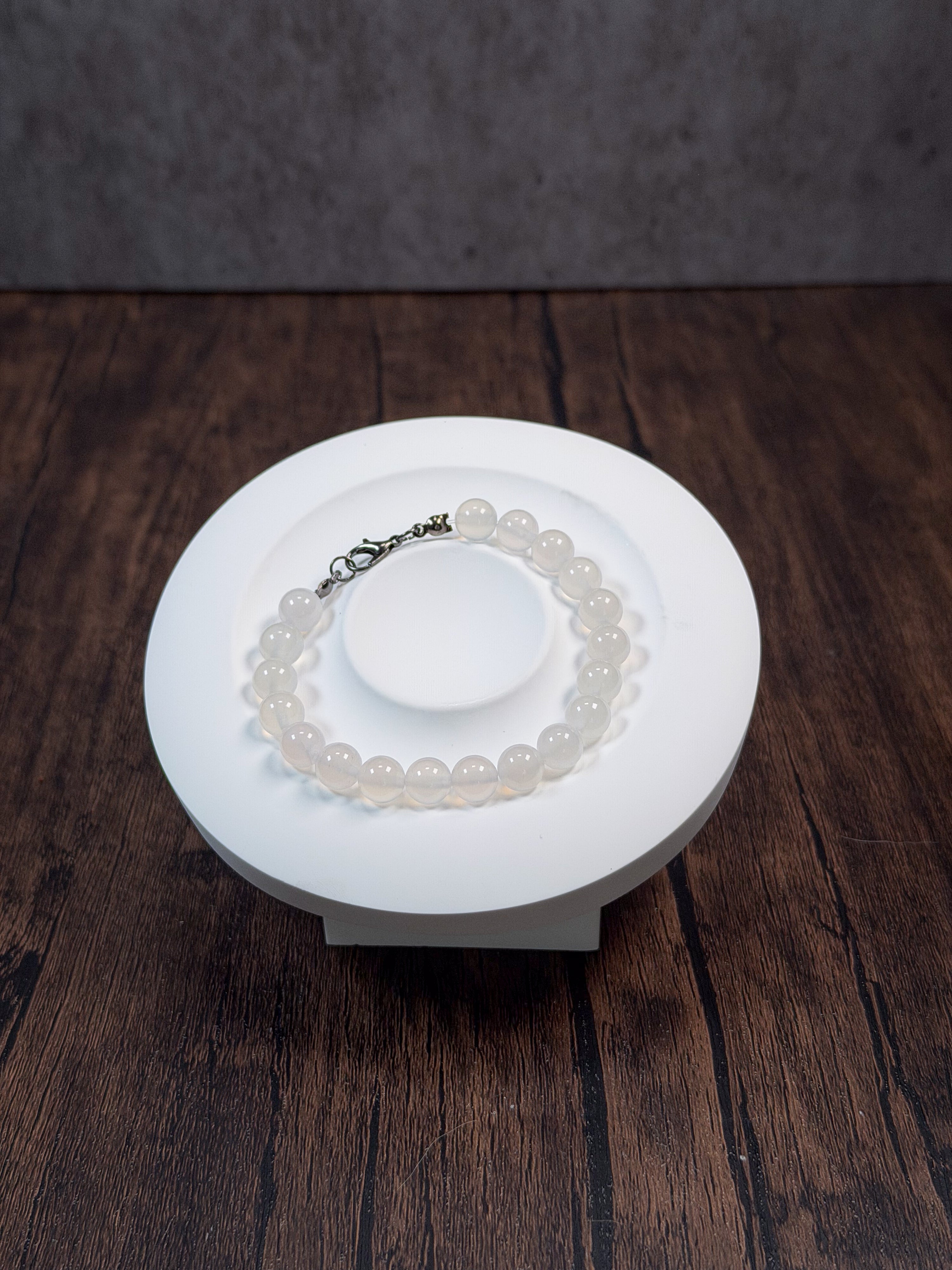White Agate Bracelet