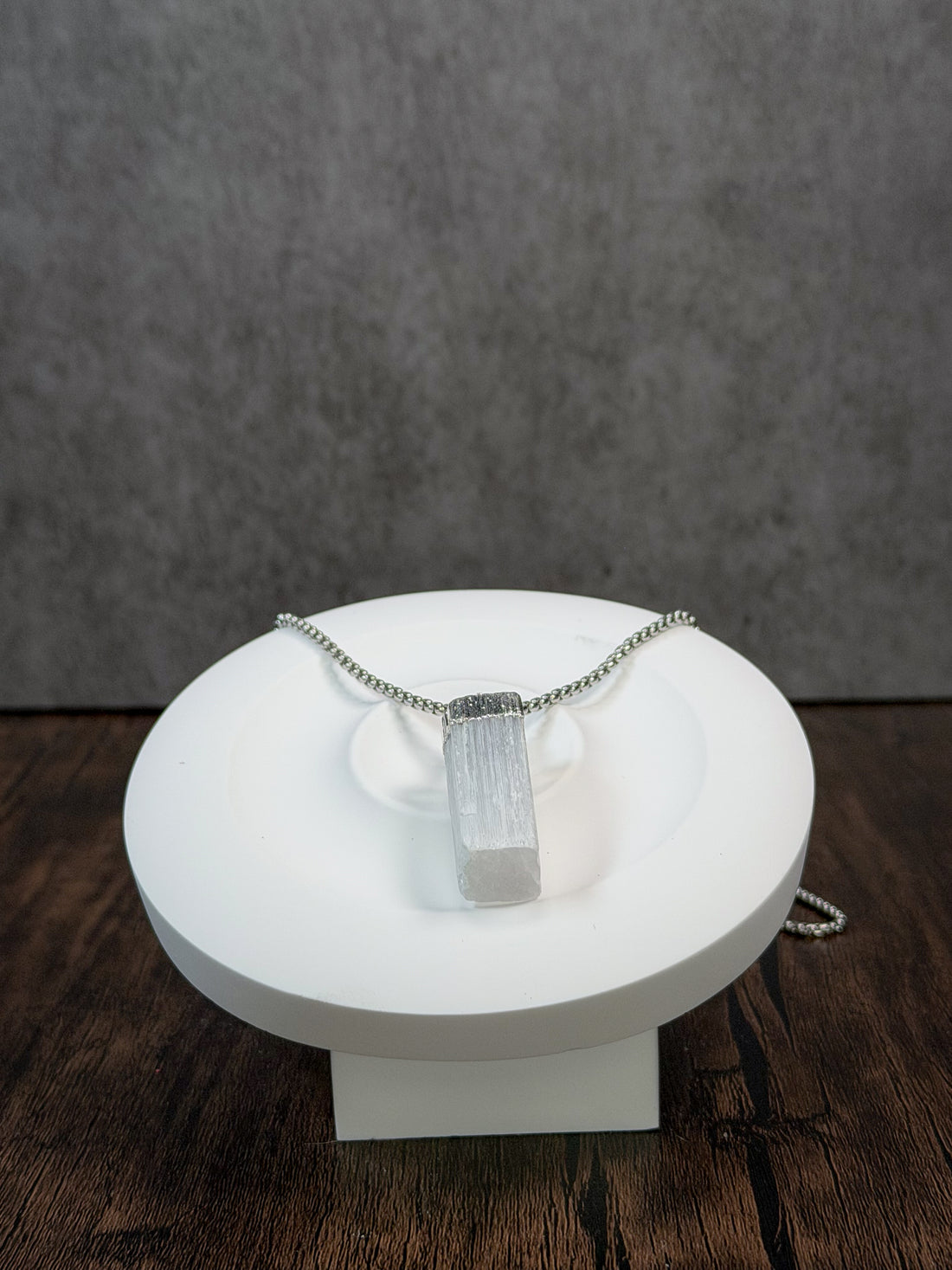 Selenite Pendant