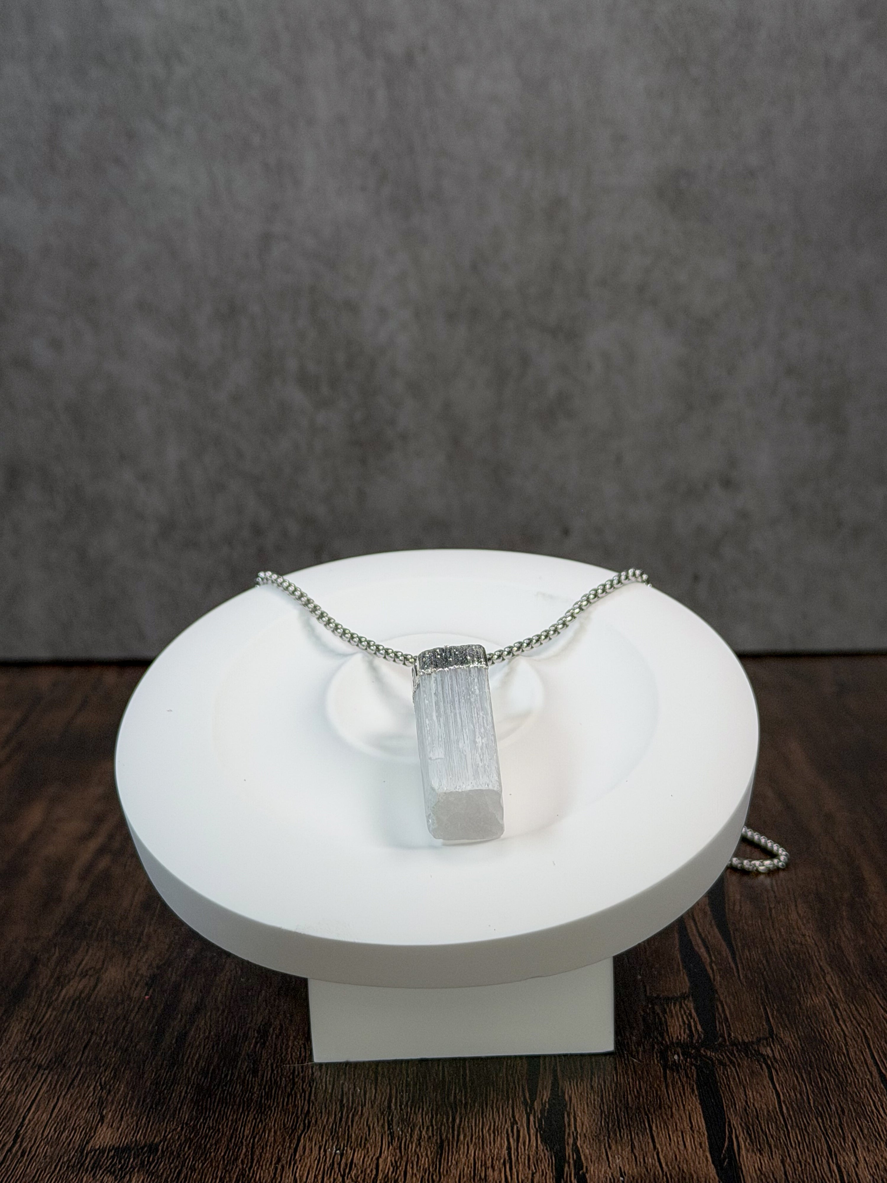 Selenite Pendant