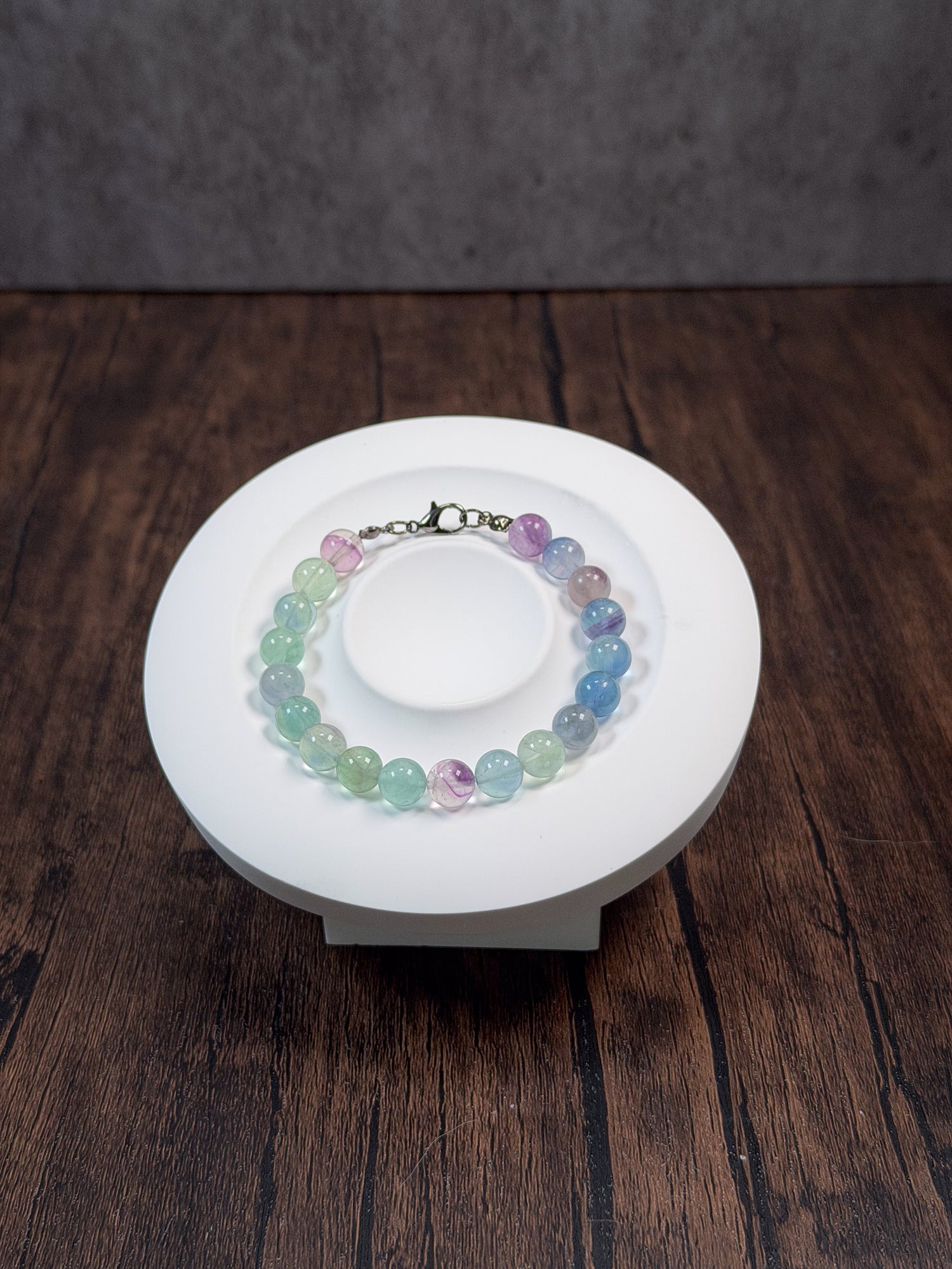 Brazalete de Fluorita Colorida