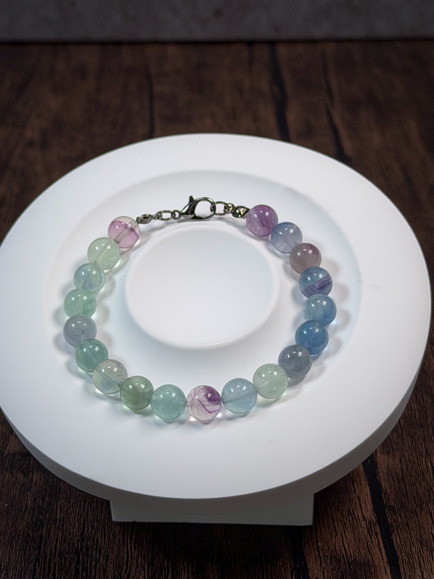 Brazalete de Fluorita Colorida