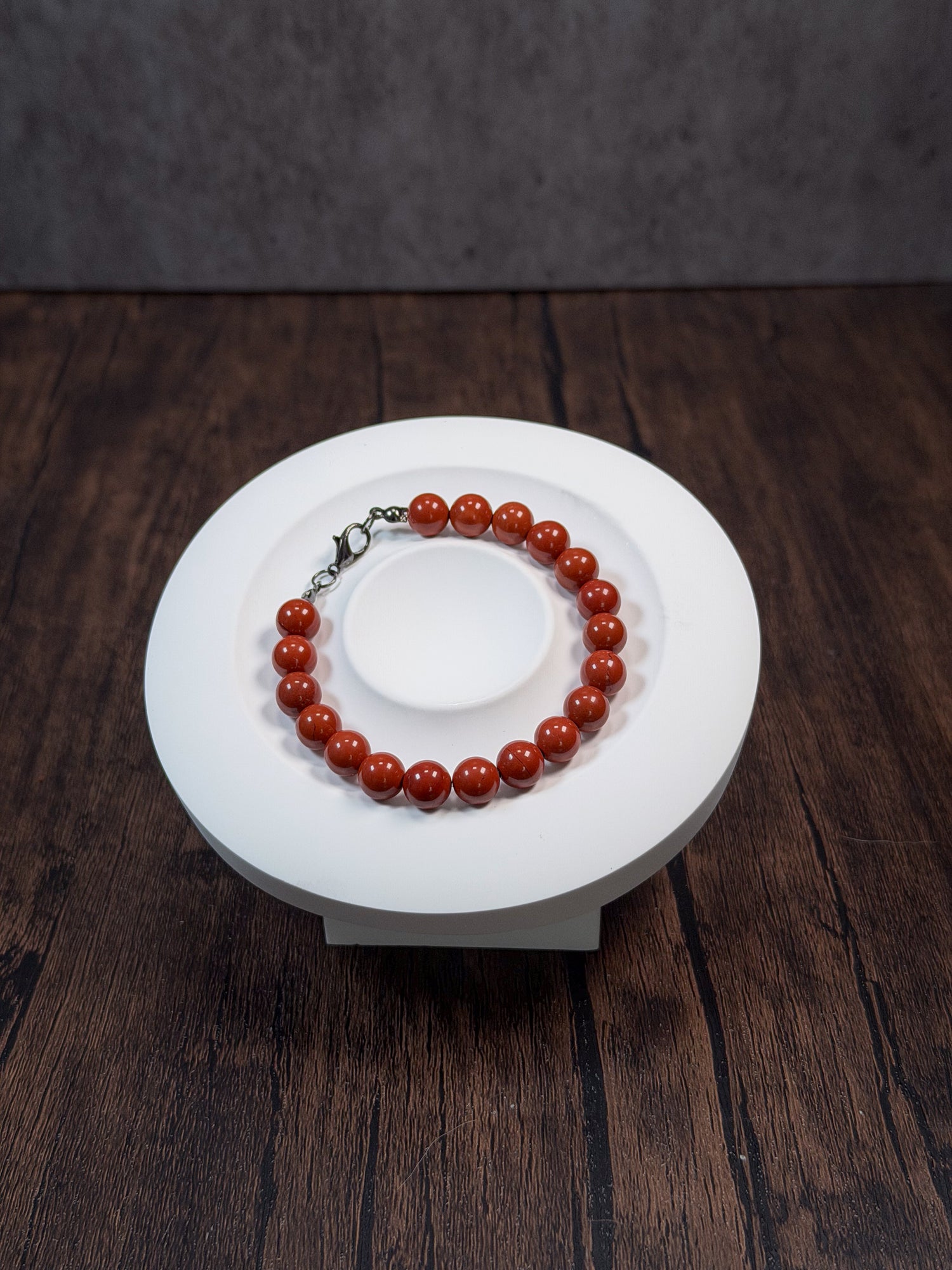 Brazalete de Jaspe Rojo