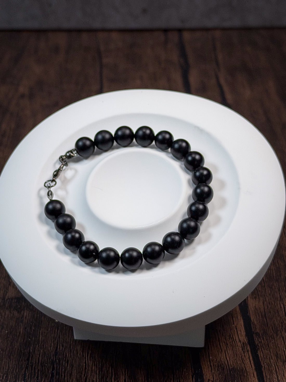 Matte Black Onyx Bracelet