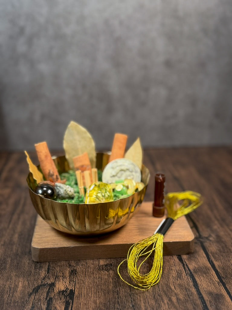 Set Ritual Money Bowl