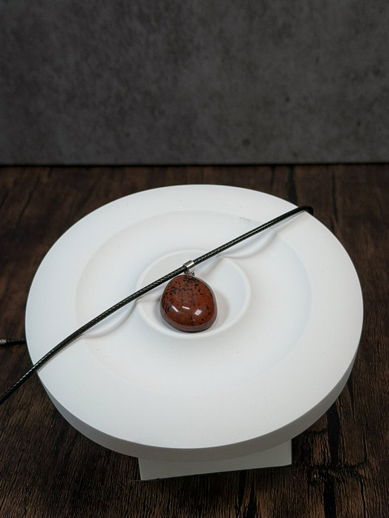 Colgante de Obsidiana Caoba