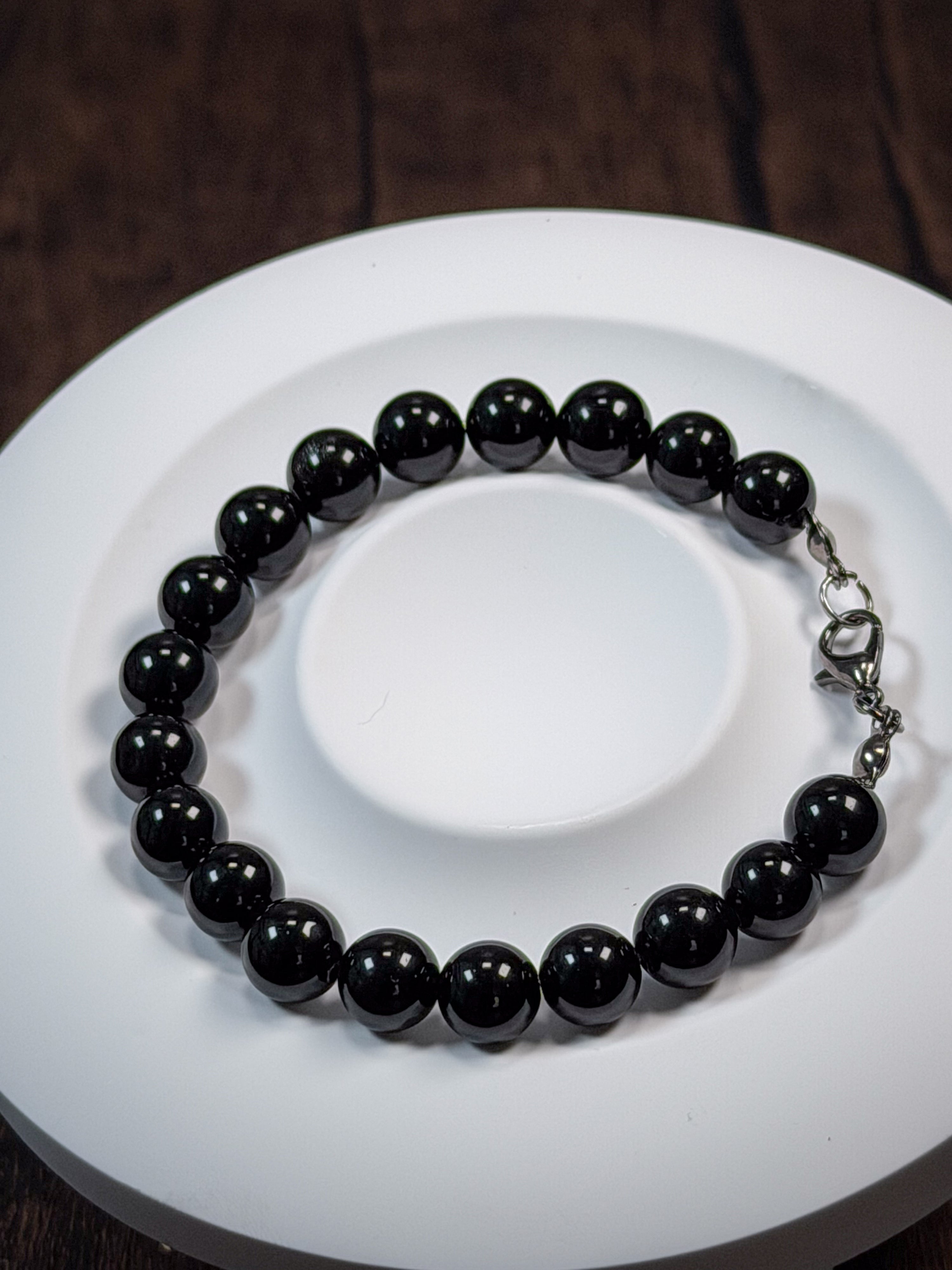 Black Obsidian Bracelet
