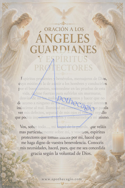 Oración a los Ángeles Guardianes y Espíritus Protectores
