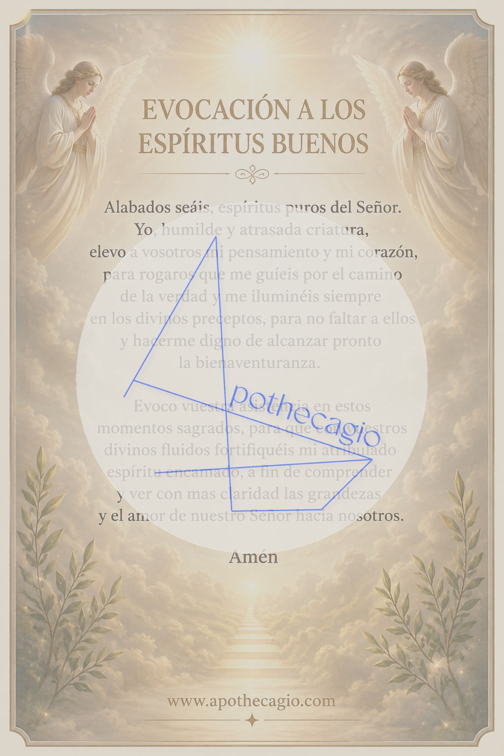 Oración Evocación a los Espíritus Buenos