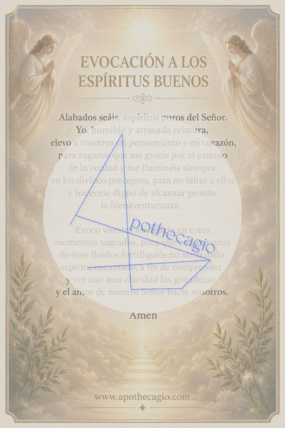 Evocación a los Espíritus Buenos - Oración