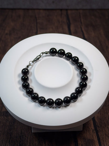 Brazalete de Turmalina Negra