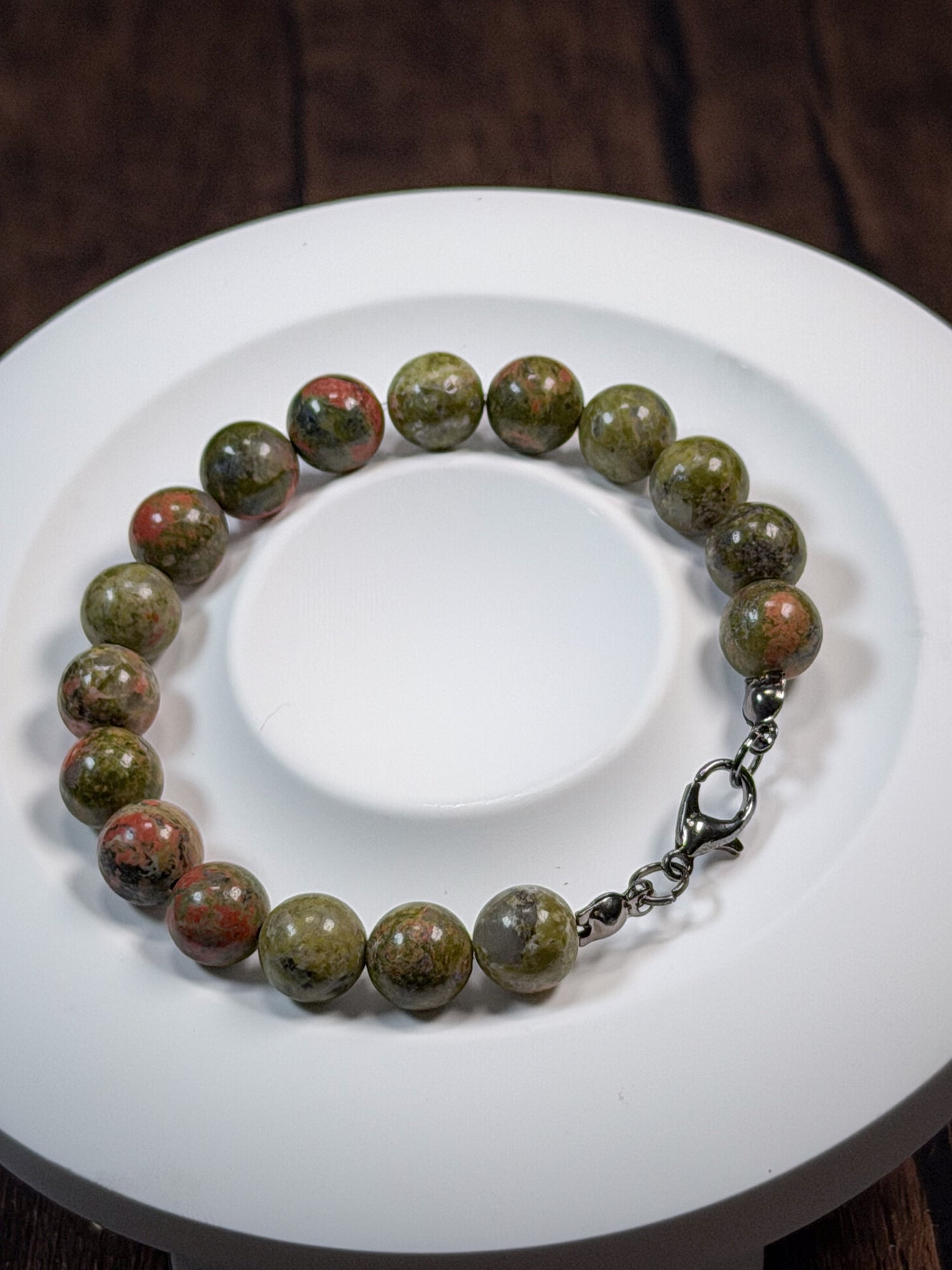 Brazalete de Unakite